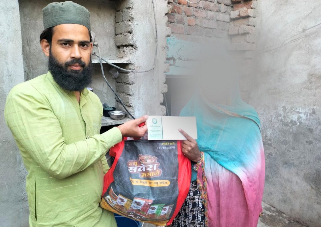 Allama foundation, NGO India, Hospital food charity NGO, , Free monthly ration for poor families, Non-profit organization helping Muslims in India, Islamic