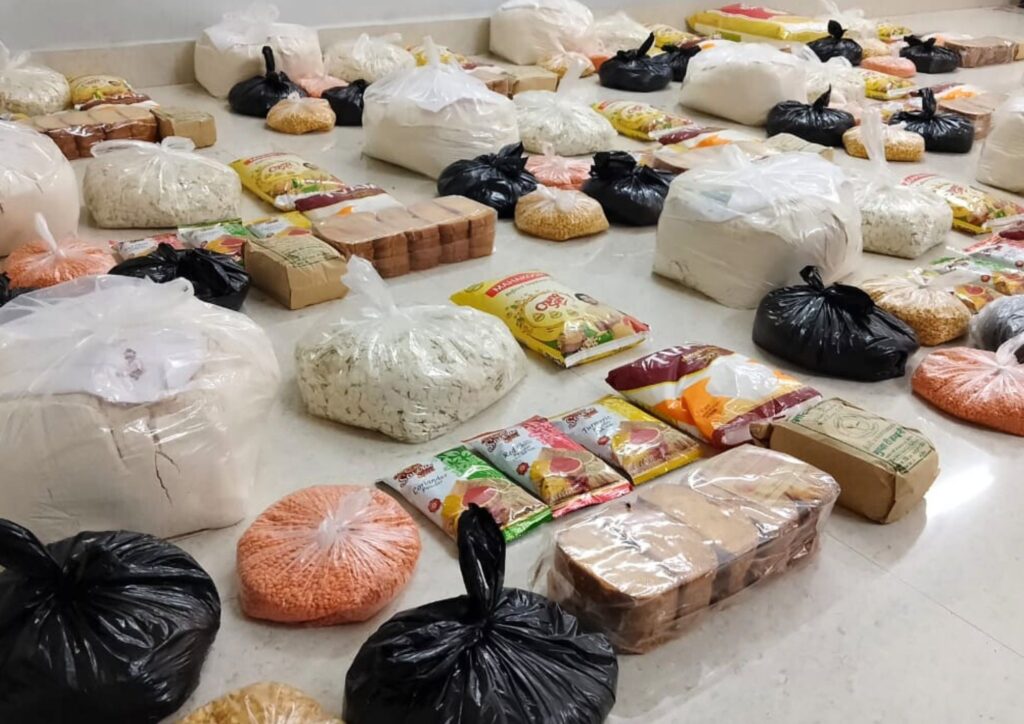 Ration distribution, Allama foundation, Madrasa education support NGO, Muslim NGO for ration distribution, Free monthly ration for poor families, helping Muslims in India, Islamic NGO