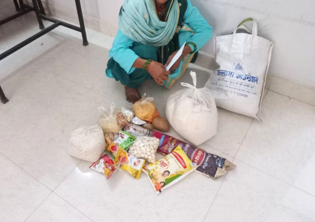 Every month, we provide ration kits that include flour, rice, oil, and other essentials—impacting hundreds of families through our ration NGO program.