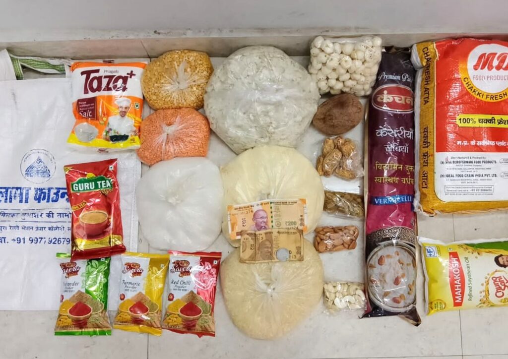 Ration distribution NGO India, Hospital food charity NGO, Madrasa education support , Free monthly ration for poor families, Non-profit organization helping Muslims, Allama Foundation (11)