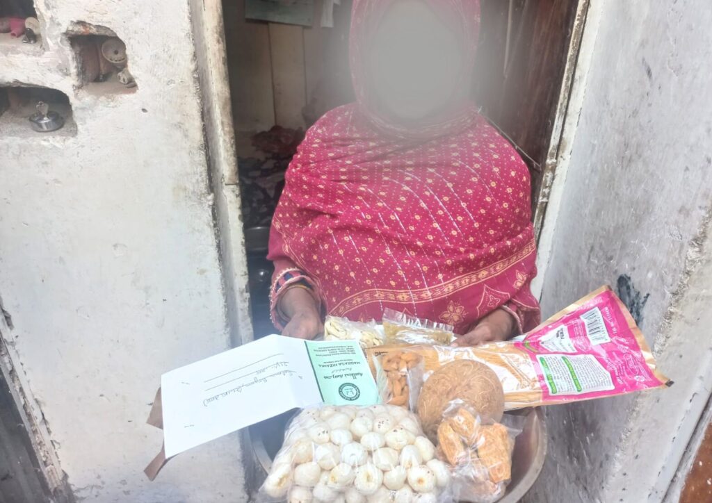 Ration distribution NGO India, Madrasa education support NGO, Muslim NGO for ration distribution, Free monthly ration for poor families, Non-profit organization helping Muslims, Allama Foundation (8)